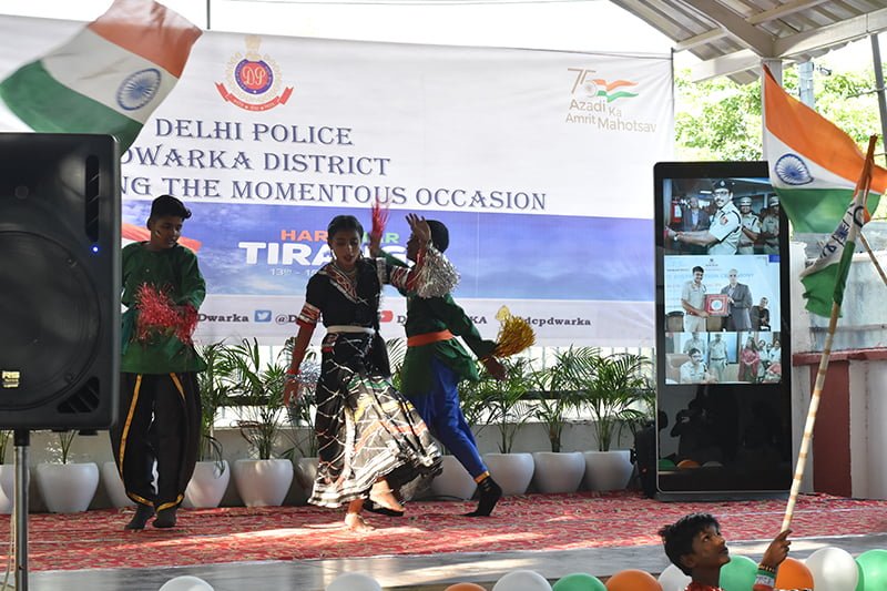 12th Aug Cultural Program Delhi Police Dwarka District Sec-19