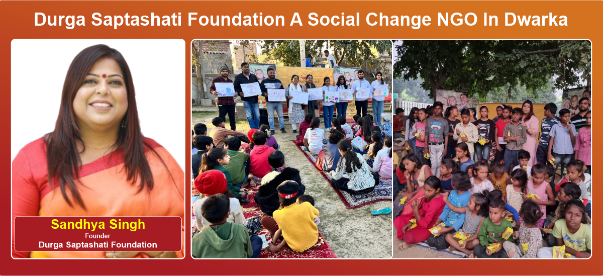 Sandhya Singh Author Of NGO Dwarka Delhi